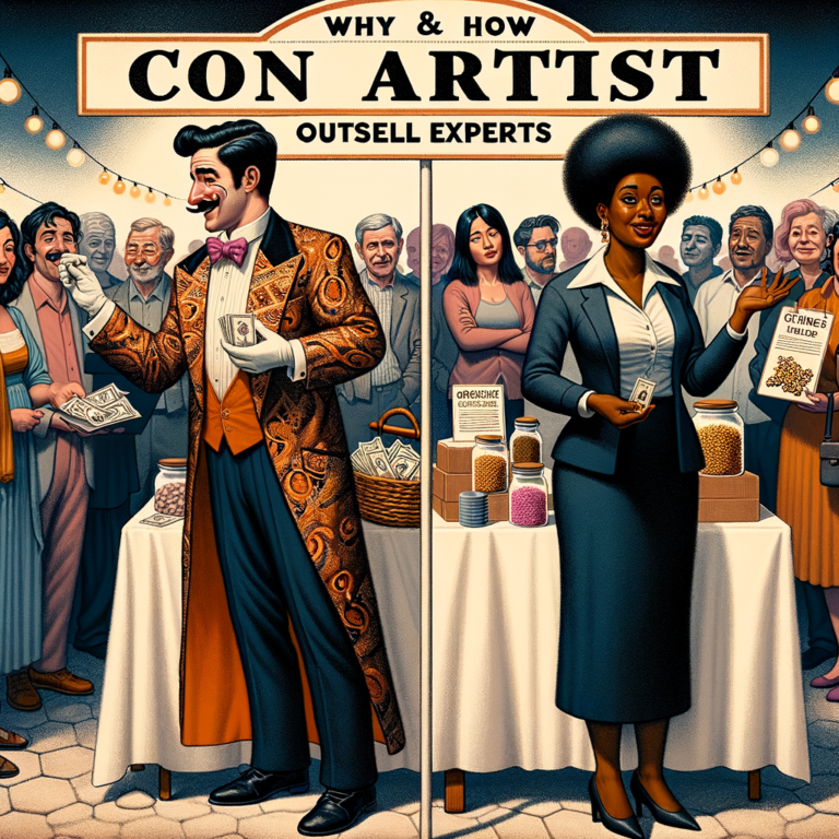 Why & How Con Artists Outsell Experts