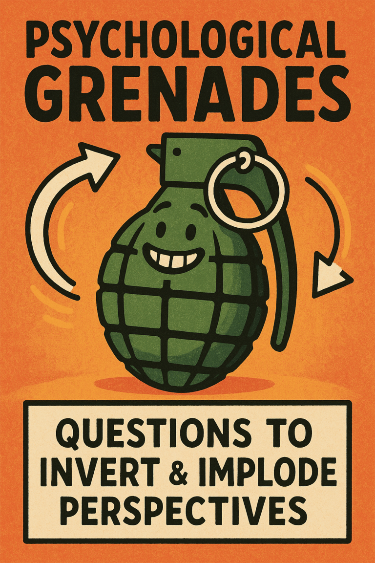 Six More Psychological Grenades: Questions That Crack Mental Armor on Contact